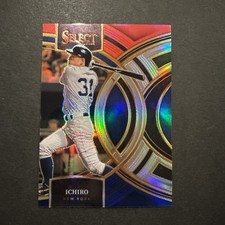 2024 Panini Select - Premier Level Ichiro Suzuki #91 Red & Blue Prizm