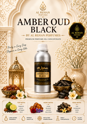 #ad Al Rehan Perfumes Amber Oud Black Attar Perfume Oil Best Long Lasting Scent Oil $249.12