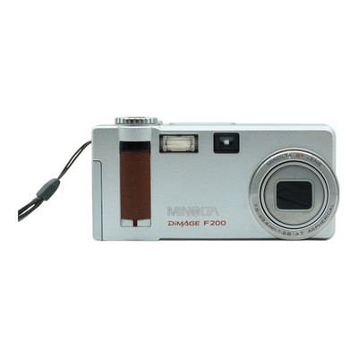 Minolta Dimage F200 Digital Camera Silver
