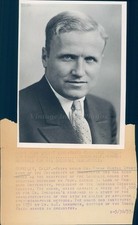 1933 Photo Press Dr Frank Harold Spedding Langmuir Award University CA Berkeley