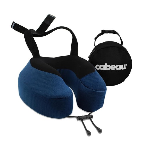 Cabeau Evolution S3 Travel Pillow – Straps to Airplane Seat – Ensures Your Head