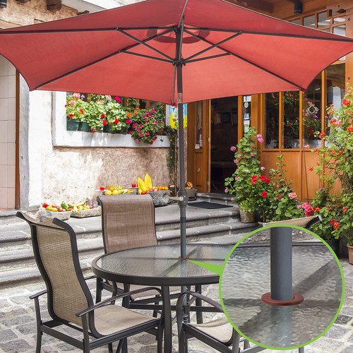 2Pk Patio Table Umbrella Hole Ring Umbrella Cone Wedge Plug Umbrella Stabilizer - Picture 4 of 6