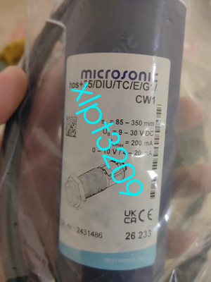 Microsonic HPS+35/DIU/TC/E/G1/CW1 sensor, brand new FedEx or DHL