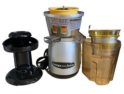 Omega VERT Low Speed Juicing System Juice Extractor VRT350Accessories Included
