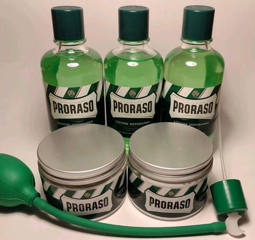 3 X Proraso After Shave + 2 X Proraso Crema + Spruzzino