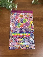 Lisa Frank Sticker Book 600 Stickers ~ Qty 1