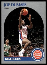 Joe Dumars 1990-91 Hoops #103 Pistons NBA READ FREE SHIPPING AutographDen