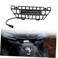 Front Mesh Grille with LED Accent Light Bar for CFMOTO UFORCE 1000 2019