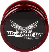Dragonfly Yo-Yo -Red with Black Cap