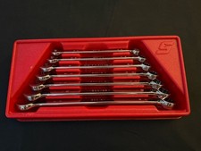 Snap-On Tools 7 pc 12-Point SAE Flank Drive Combination Wrench Set SOEX707