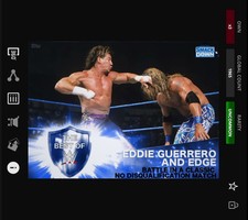 DIGITAL Topps Slam 21 BEST OF WWE 20 SmackDown Brand Color EDDIE GUERRERO EDGE