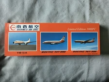 Gemini Jets II SWAL Southwest Air Lines 1:400 Limited Edition 1000 Set of 3
