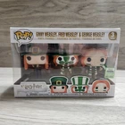 Funko Pop Harry Potter 3 Pack Ginny, Fred & George Weasley at Quidditch Cup ECCC