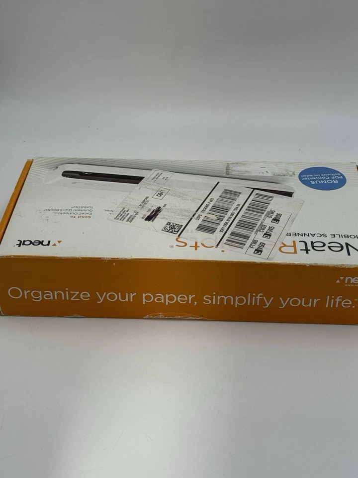 NEAT RECEIPTS MOBILE SCANNER & DIGITAL FILING SYSTEM NEW 2011 - Image 4 of 4