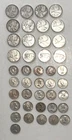 1943-1967 Canadian $6.60 Face Value 80% Silver 25c and 10c. See dates in listing