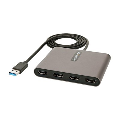 StarTech.com USB 3.0 to 4x HDMI Adapter Windows 1080p 60Hz