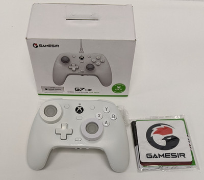GameSir G7 HE Wired Controller for Xbox   White   Open Box   Hall Effect Sticks