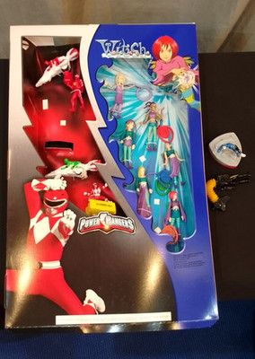 McDonald s 2005 Happy Meal Toy Display Power Rangers & WITCH POP Complete