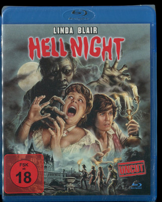 Hell Night (Blu-ray) Linda Blair (1981) 1981   Horror/Independent (NEU) UNCUT
