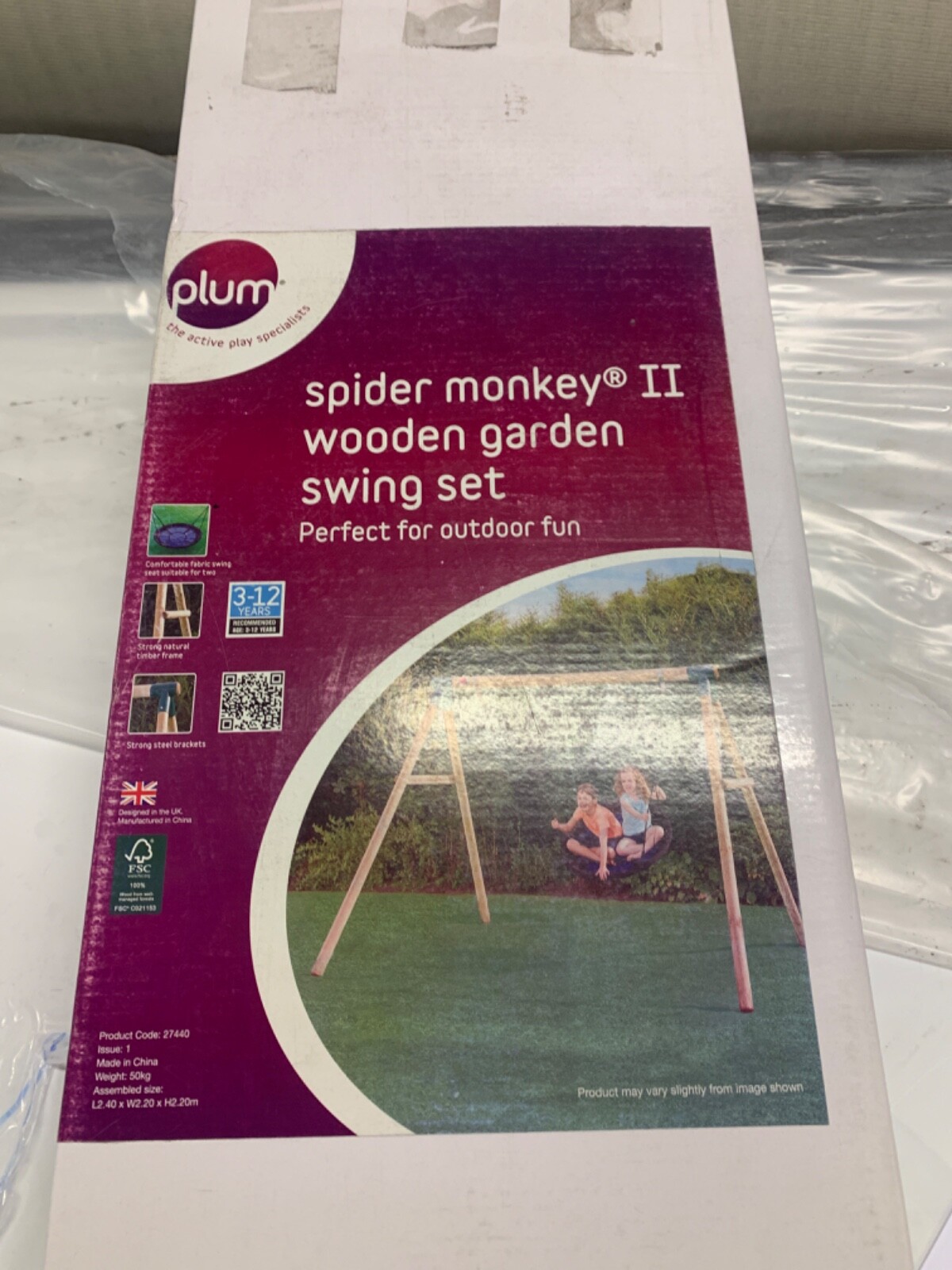 Rebo Wooden Garden Swing Sets Mercury 5060225285670 eBay