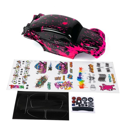 Custom Body Hot Pink Buggy for ARRMA 1/8 Kraton 6S BLX Truck Car Cover Shell - Picture 3 of 7