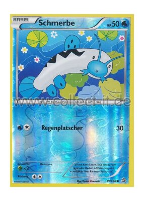 Pokemon XY - Protoschock 39/160 Schmerbe - Reverse Holo Deutsch