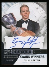 2015-16 UD Premier Brian Leetch Signature Award Winners Auto /49 #SA-BL