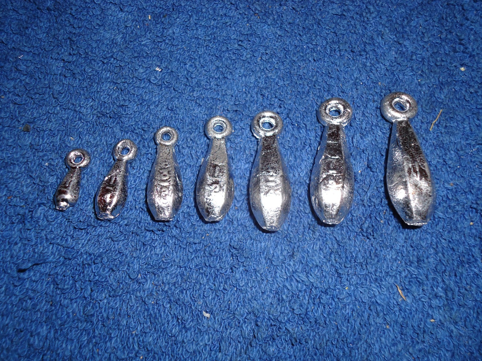 30 PCS 10 EACH OF 1 OZ 1.5OZ 2OZ BANK SINKERS eBay