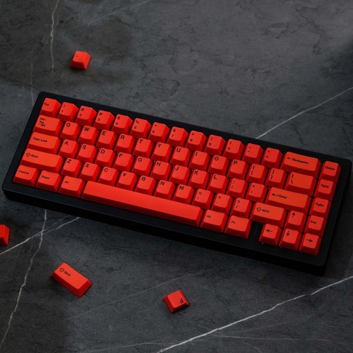 RGBY Color Icon Solid Color Dye-subs PBT Keycap Set Cherry Profile | eBay