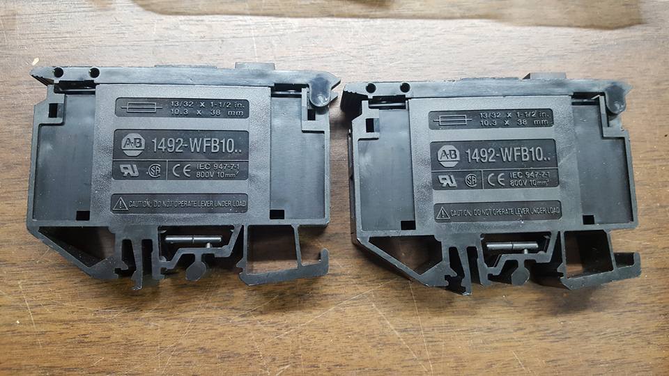 ALLEN BRADLEY 1492-WFB10 CONNECTION FUSE TERMINAL BLOCKS W197