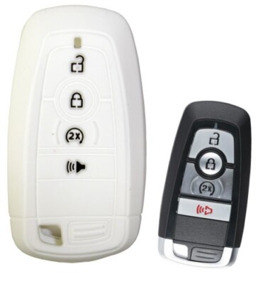 Keyless Entry Remote Key Fob Cover Fits Ford Bronco Edge Ranger ...