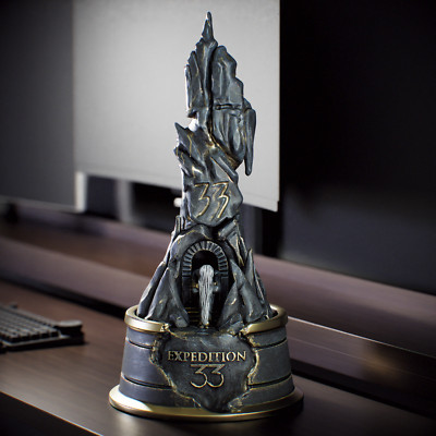 Clair Obscur Expedition 33 Monolith Resin 3d gedruckt DIY Modellbausatz