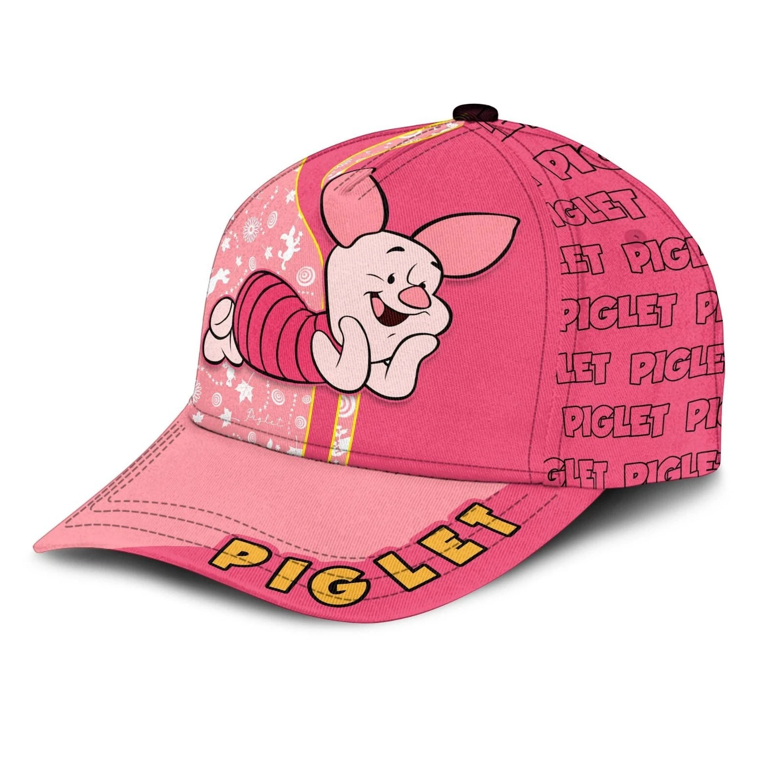 Lovely Piglet Unisex Classic Cap, Piglet Winnie The Pooh Lovers Gift