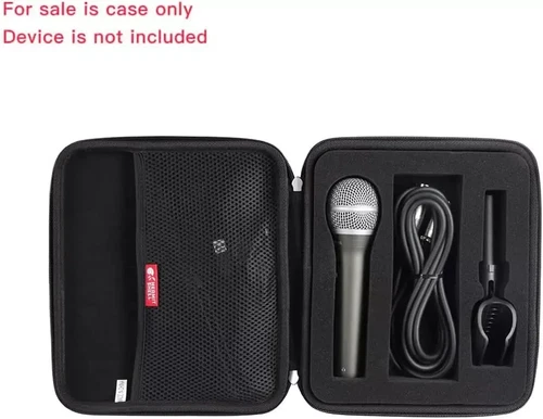 Hard Travel Case for Samson Technologies Q2U USB/XLR Dynamic Microphone