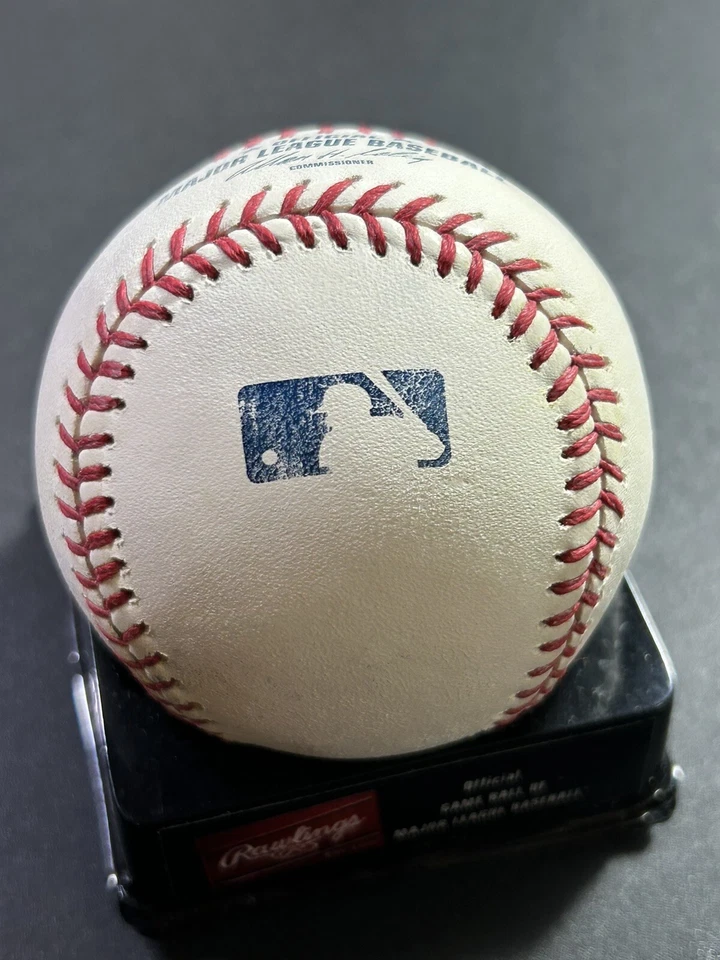 加林·塞奇尼亲笔签名官方大联盟棒球 — 第 3/4 张图片