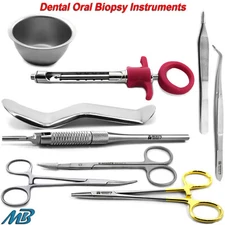 Oral Surgery Soft Tissue Grafting Needle Holder Periodontal Biopsy Instruments