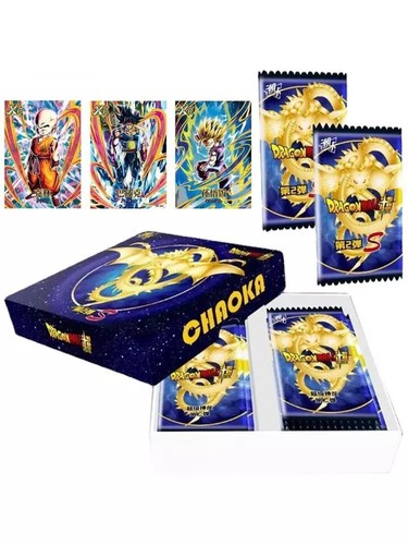 Dragon Ball Doujin Trading Card Ultra Premium 16 Pack Booster Box Chao Ka Blue ! - Picture 2 of 10