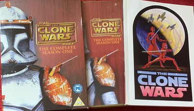 Star Wars THE CLONE WARS Complete Season DVD ULTIMATE COLLECTORS