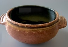 Southwest Hand Thrown Art Pottery Bowl Brown ...