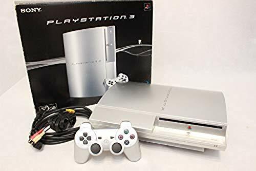 PLAYSTATION 3 (40GB) PS3 sony Satin silver CECHH00 japan with box 