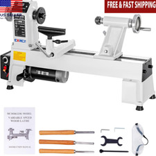 12x18" Wood Lathe Benchtop Wood Lathe Machine 3/4 HP Variable Speed Woodworking