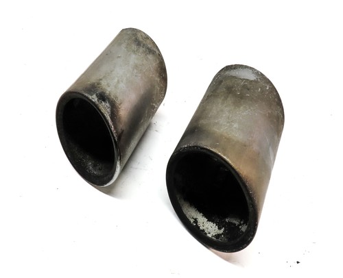 2011-2013 BMW X5 (E70) 3.0L N55 LEFT & RIGHT MUFFLER EXHAUST TIP TRIM SET 2