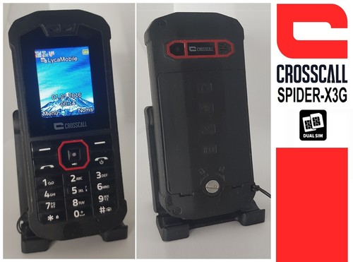 Lot De 2 Téléphones CrossCall Trekker M1 Core 16 Go - Débloqué Tout Opérateur - Occasion