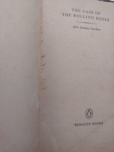 The Case of the Rolling Bones Perry Mason By Erle S. Gardner Penguin Crime PB - Picture 5 of 6