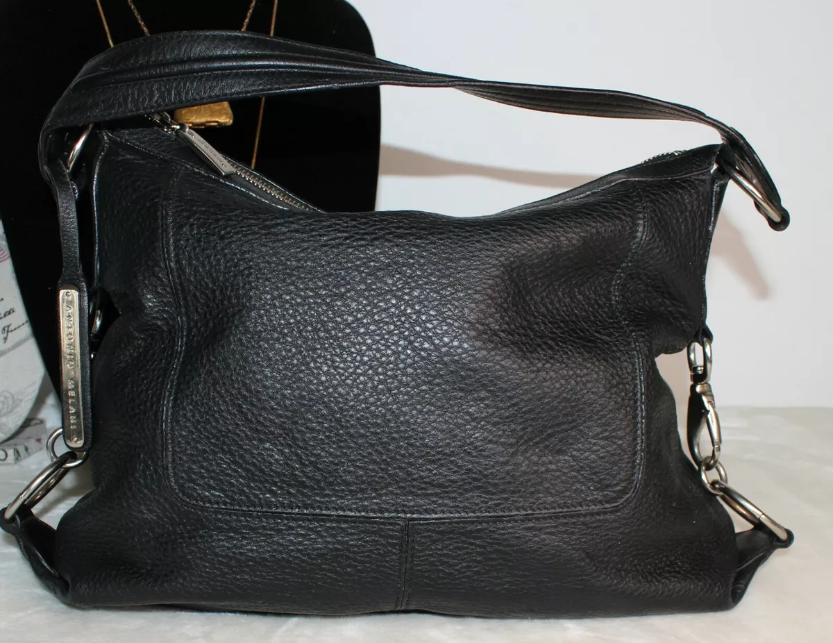 Best black leather bag sale