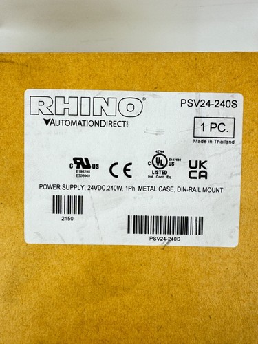 RHINO AUTOMATION DIRECT PSV24-240S 100-240V 3.2A - Picture 7 of 7