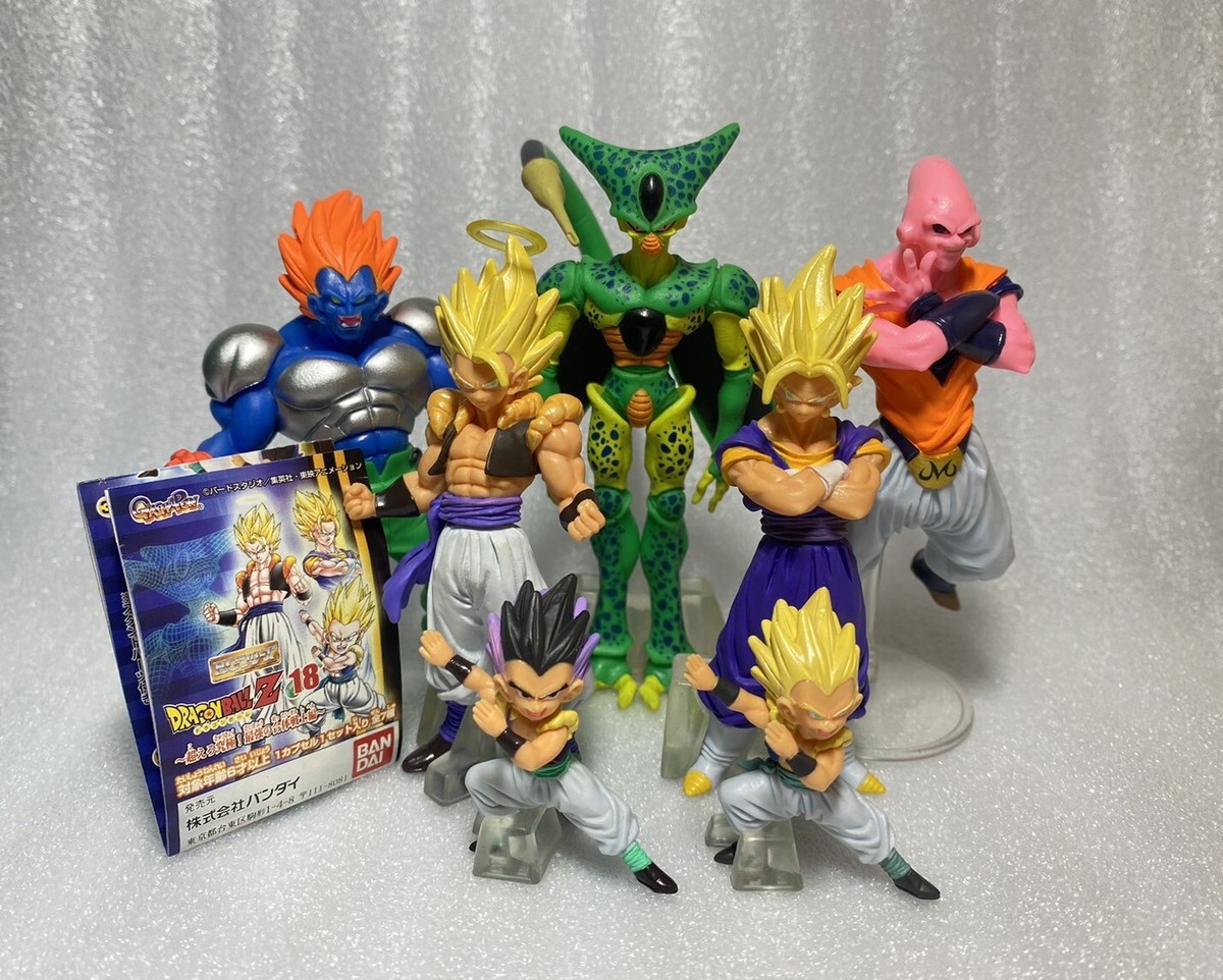 Cell 1 Vegito & Majin Buu(7 pcs)Dragon Ball Z Bandai HG 18