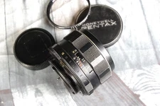 Asahi Pentax Super Takumar 55mm f/2 prime lens m42 Pentax screw mount