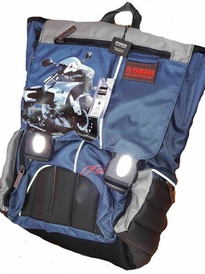 ZAINO YAMAHA 46 PANINI MOTO VALENTINO ROSSI CARTELLA SCUOLA BLU Backpack  SPALLA | eBay