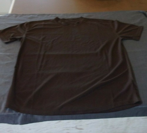 NEW DARK BROWN GREAT UK BRITAIN ARMY MILITARY SHIRT VENTED MOISTURE WICKING XL - Picture 3 of 13